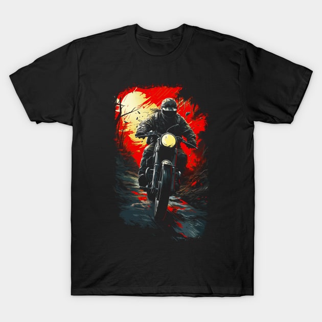 Hell Rider T-Shirt by Allbestshirts